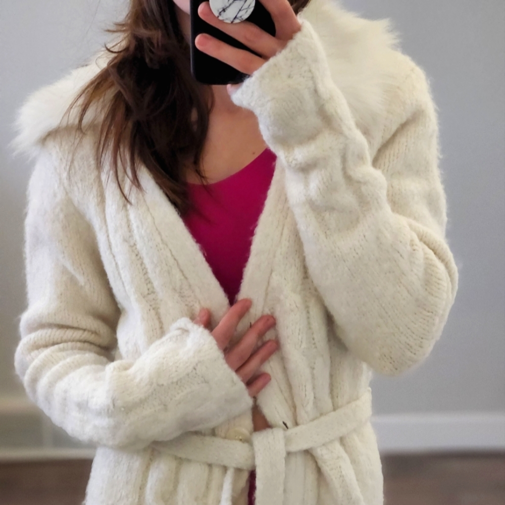 White Cardigan| Size M| Women's |